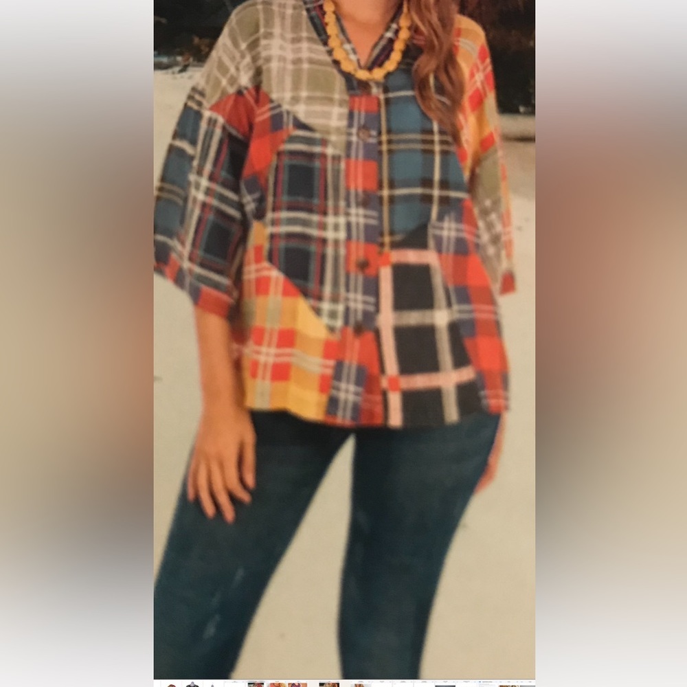 NWT. Blouse/Jacket by SacredThreads.S/M. LG/GR/GR01. 219348 - Picture 5 of 5